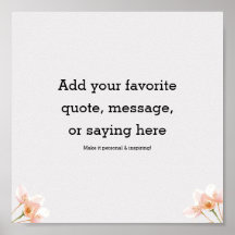 Create Your Own Motivational Quote Poster