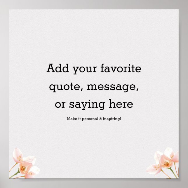 Create Your Own Motivational Quote Poster (Framsidan)