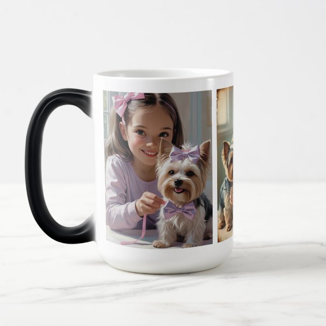Create Your Own Mug of Beautiful Memories Magisk Mugg (Vänster)