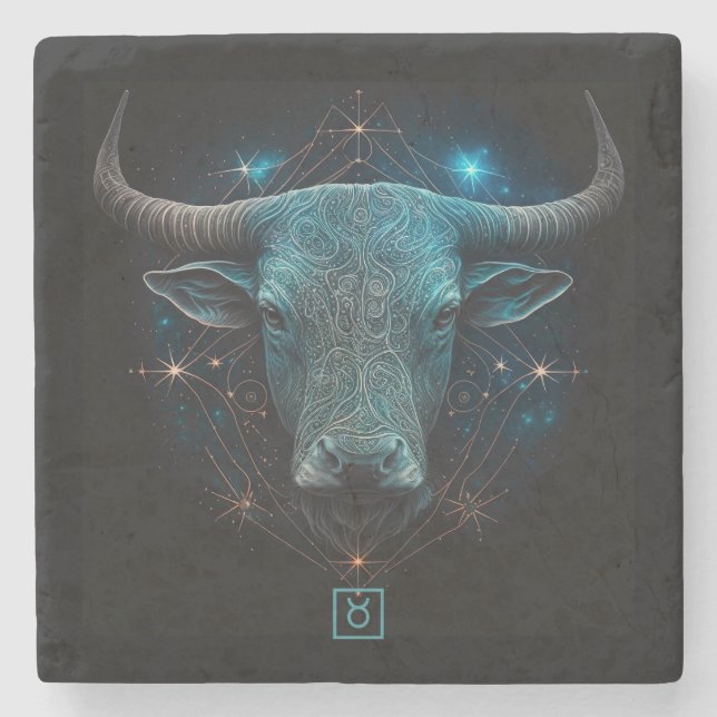 Create Your Own Mystical Taurus Stenunderlägg (Framsidan)