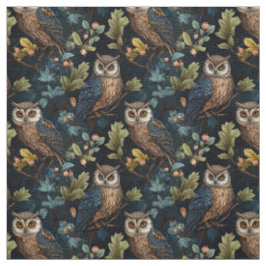 Create Your Own Night Owls Pine Trees Blue Tyg