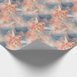 Create Your Own Peach Angel White Roses Presentpapper