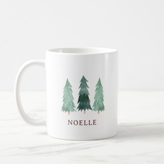 Create Your Own Personalized Name Christmas Mug Kaffemugg (Vänster)