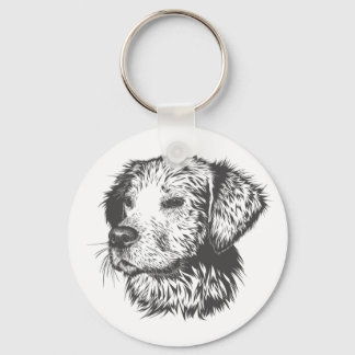 Create Your Own Pet Dog Customized Nyckelring