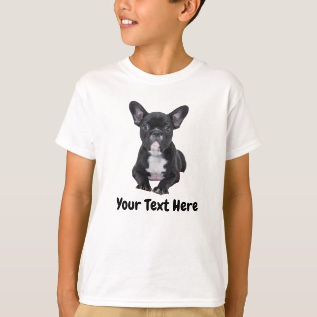 Create Your Own Pet Dog Photo T Shirt (Framsida)