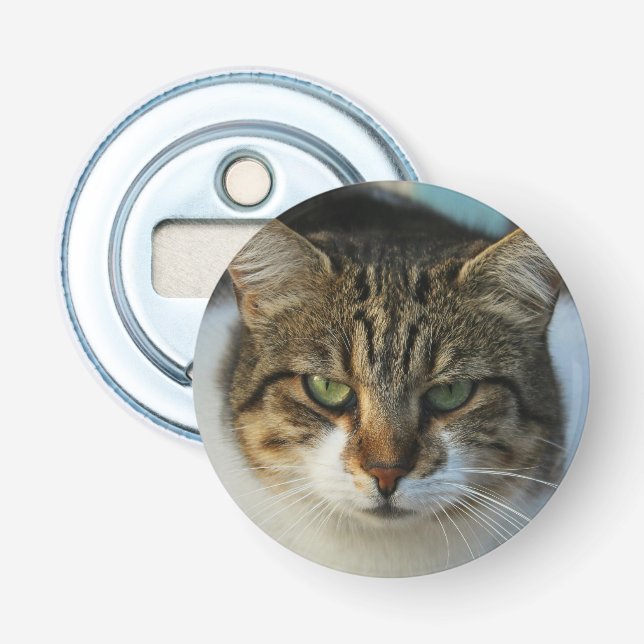 Create Your Own Pet Photo Custom Picture Gift Flasköppnare (Framsidan)