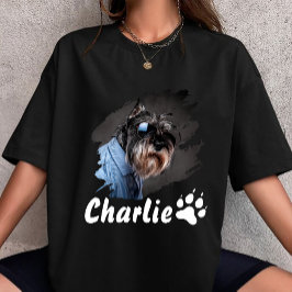 create your own pet shirt idea here custom photo t