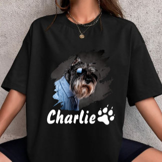 create your own pet shirt idea here custom photo t