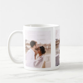 Create Your Own Photo Collage Wedding Newlywed Kaffemugg