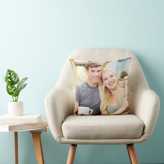 Create Your Own Photo Custom Pic Double Sided Kudde (Stol)