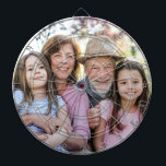 Create your Own Photo Darttavla<br><div class="desc">Personalized Photo Dartboard. This custom dartboard features your own photo printed in the center, making it a fun and memorable gift for grandparents or any family member. Add a favorite family photo, a snapshot from a vacation, or a picture of someone special to turn it into a meaningful keepsake. The...</div>