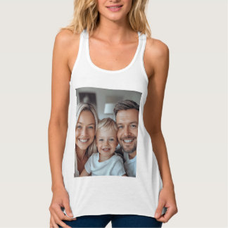 Create Your Own Photo Linne Med Racerback