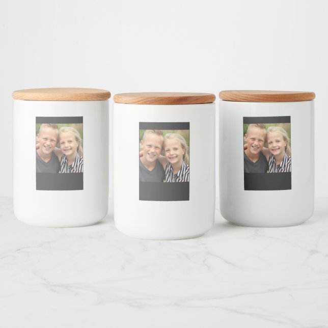 Create Your Own Photo Mat Etikett (Flaskor)