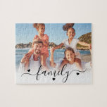 Create your Own Photo Pussel<br><div class="desc">Personalized Photo Puzzle. This custom puzzle features your own photo printed on the front in a clean, centered layout. Whether it’s a favorite family moment, a funny picture of a friend, a cute pet photo for a dog dad or cat mom, or a snapshot of someone special, this puzzle turns...</div>