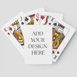 Create Your Own Playing Cards Casinokort