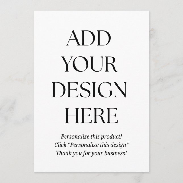 Create Your Own Postcard Tack Kort (Framsida)