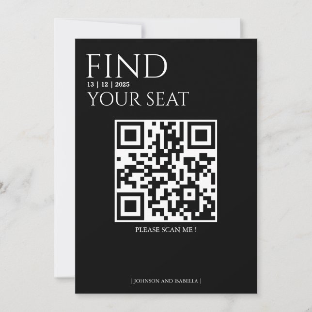Create your own QR Code Seating Chart (Framsida)