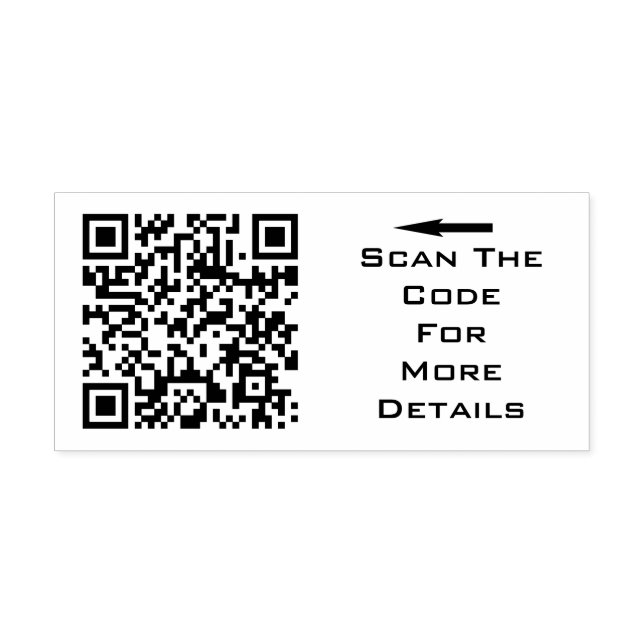 Create Your Own QR code  Stämpel (Tryck)