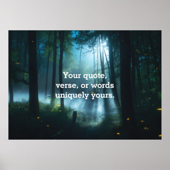 Create Your Own Quote  Poster (Framsidan)