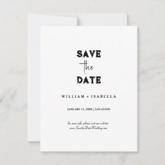 Create your own save the date cards inbjudningar