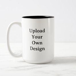 Create Your Own Simple Custom 15 oz   Två-Tonad Mugg