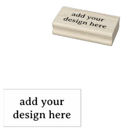 Create Your Own Simple Custom 1.5" x 3" Stämpel
