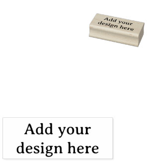 Create Your Own Simple Custom 1" x 2.5" Stämpel