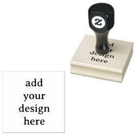 Create Your Own Simple Custom 2.5" x 2.5" Rubber Stämpel