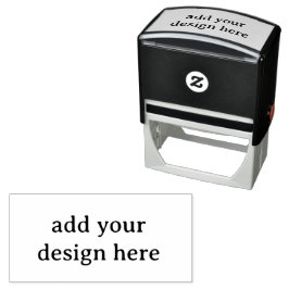 Create Your Own Simple Custom 2.9" x 1.4"  Självfärgande Stämpel