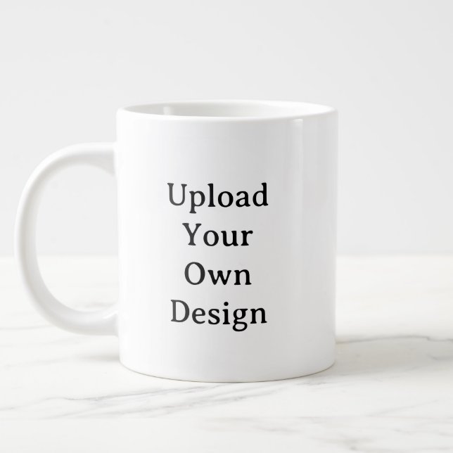 Create Your Own Simple Custom Jumbo Mugg (Vänster)
