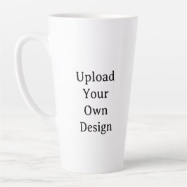 Create Your Own Simple Custom Large 17oz Latte Mug