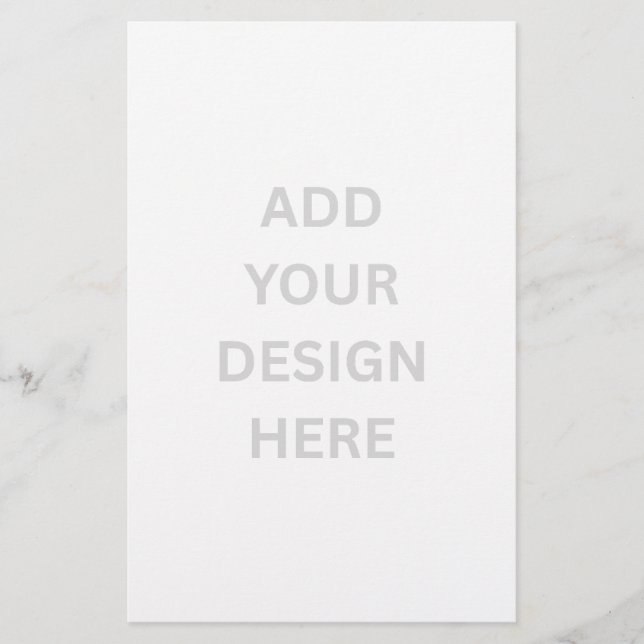 Create Your Own Stationery Paper Size 5.5" x 8.5" Brevpapper (Framsida)