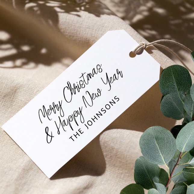 Create Your Own Stylish Script Christmas Greetings Stämpel (Skapare uppladdad)