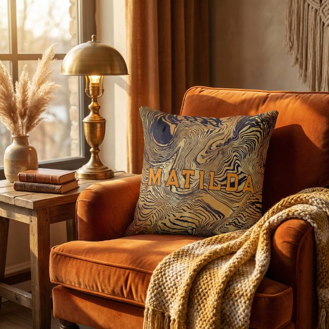  Create your own throw pillow leopard print Kudde (Skapare uppladdad)