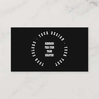 Create Your Own Visitkort
