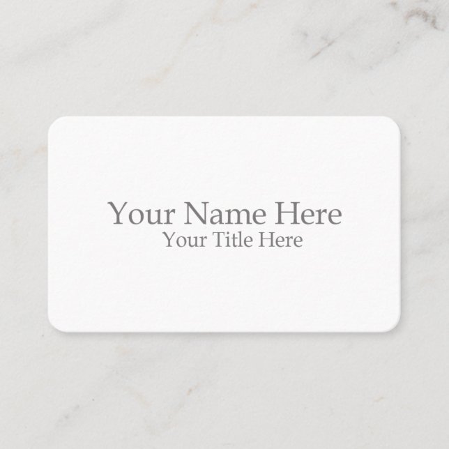 Create Your Own Visitkort (Framsida)