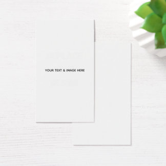 Create Your Own wedding custom Flat Note Card Visitkort