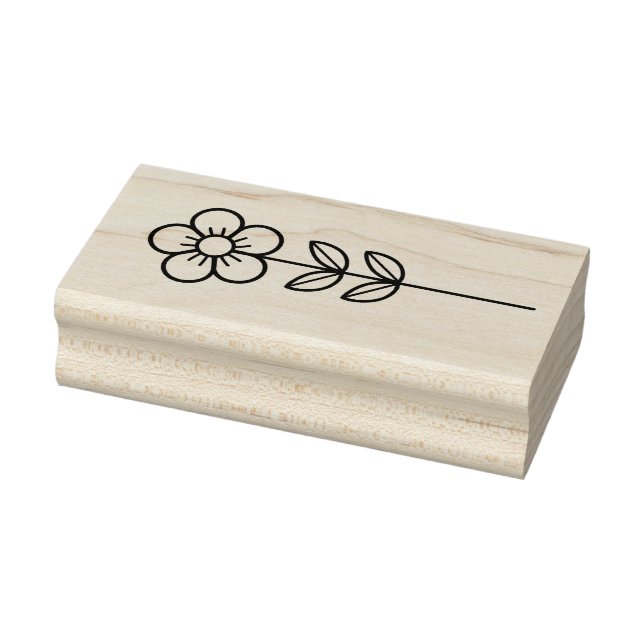 Create Your Own Whimsical Flower Floral Stämpel (Stämpel)