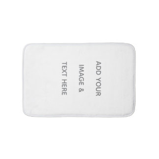 Create Your Own white Badrumsmatta