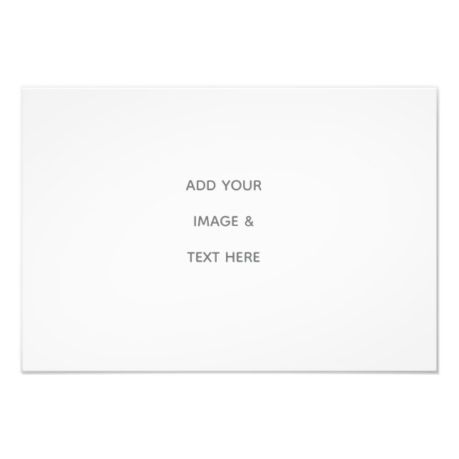 Create Your Own white  Fototryck (Framsidan)