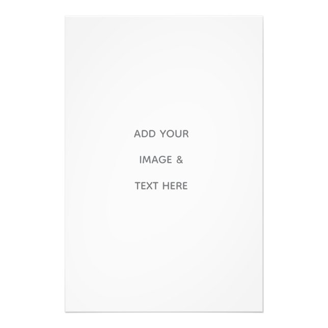 Create Your Own white  Fototryck (Framsidan)