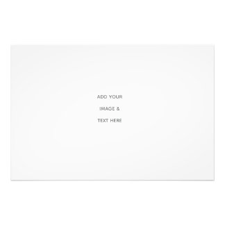 Create Your Own white  Fototryck