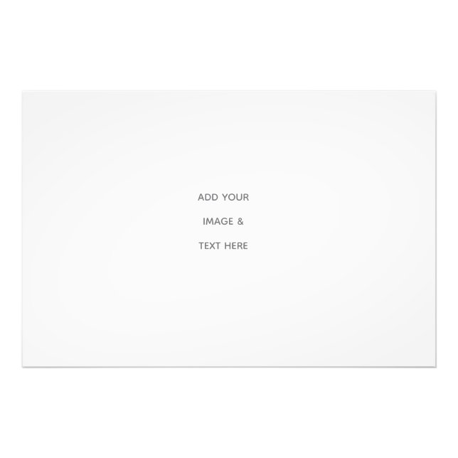 Create Your Own white  Fototryck (Framsidan)