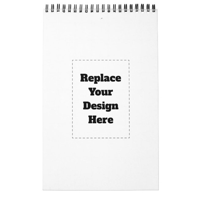 Create Your Own white  Kalender (Omslag)