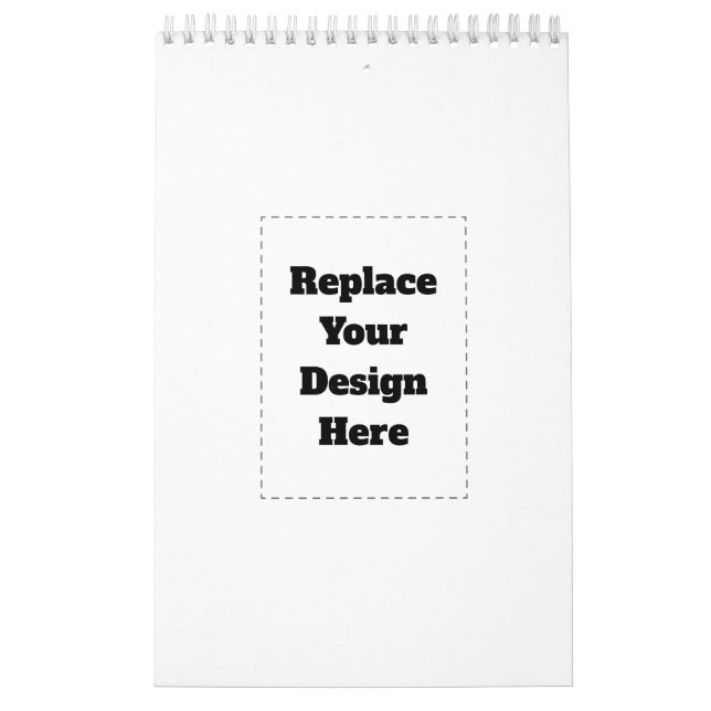 Create Your Own white  Kalender (Omslag)