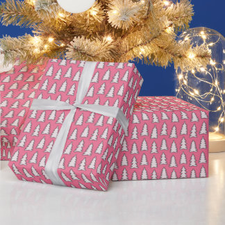 Create Your Own White Pine Tree Pink Presentpapper