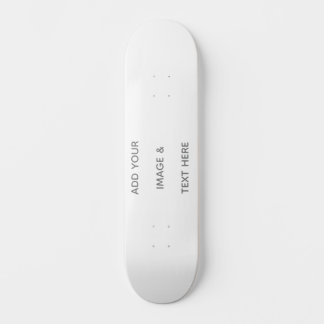 Create Your Own white Save The Date Mini Skateboard Bräda 18,5 Cm
