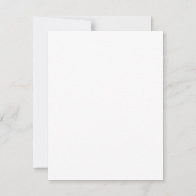Create Your Own white simple Julkort (Framsida)