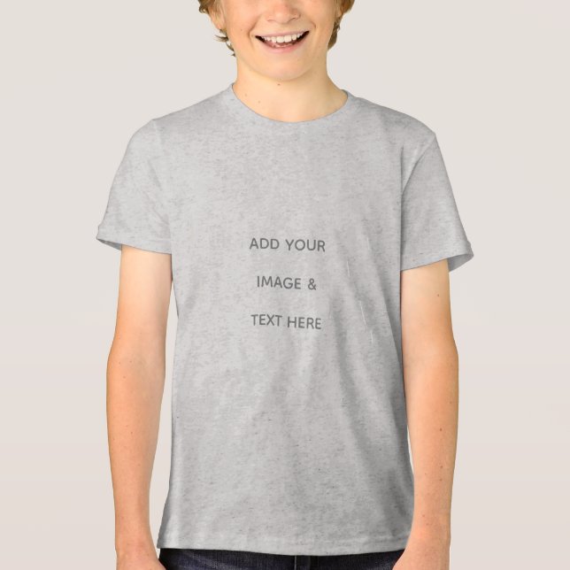 Create Your Own white  T Shirt (Framsida)
