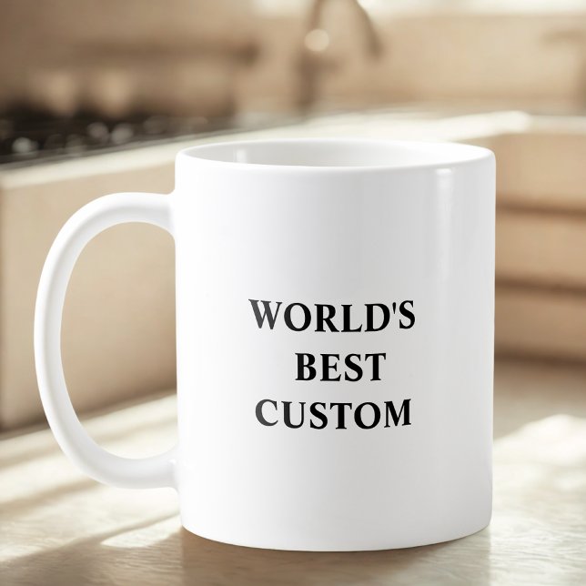 Create Your Own World's Best Kaffemugg (Skapare uppladdad)